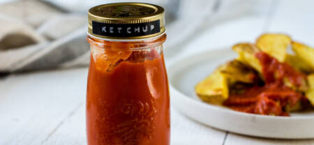 Hemmagjord tomatketchup