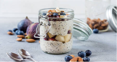 Veganska Overnight Oats