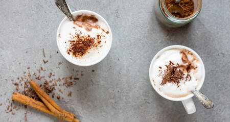 Vegansk varm choklad