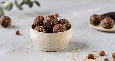 Chokladiga energibollar